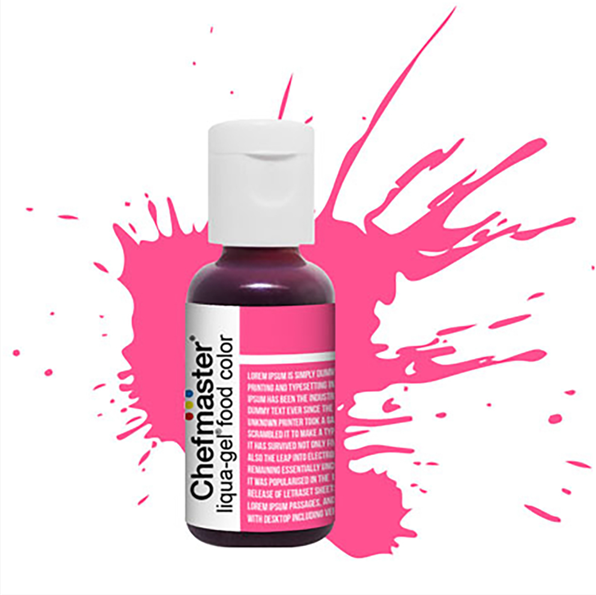 Chefmaster Liqua-Gel Rose Pink