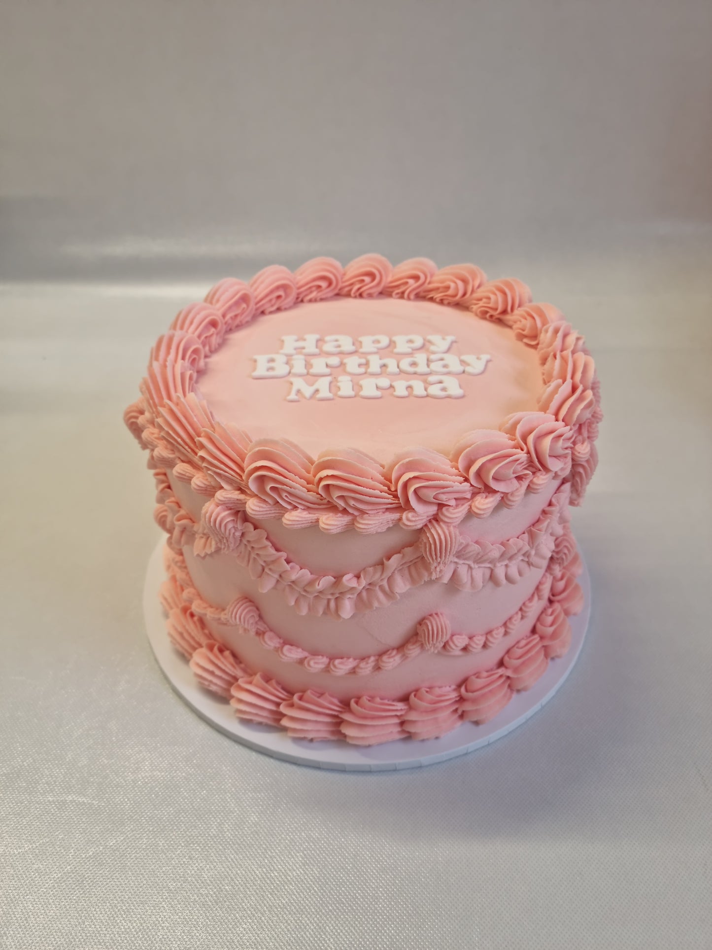 Vintage Buttercream - Round