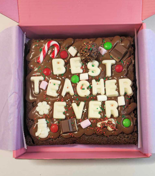 Custom Message Brownie