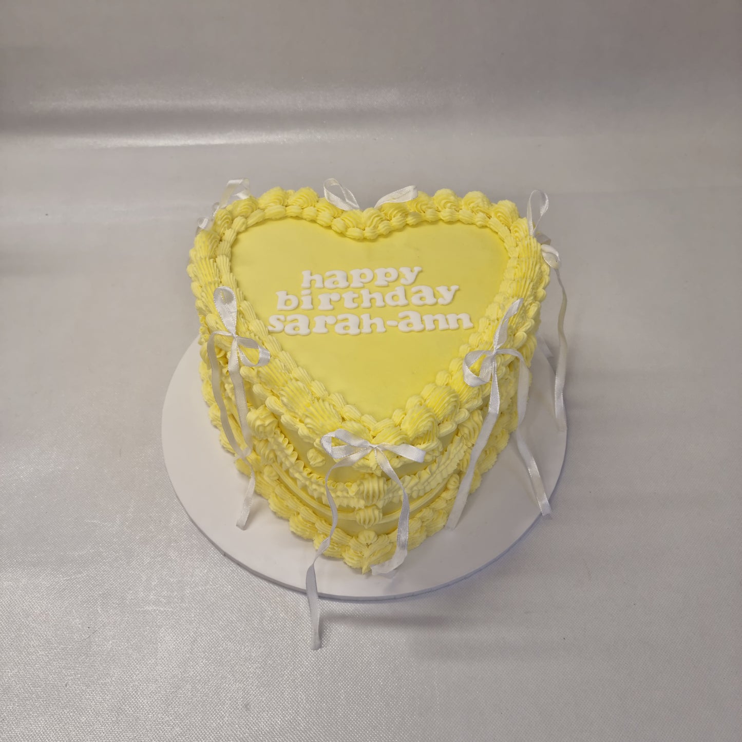 Vintage Buttercream - Heart Shape