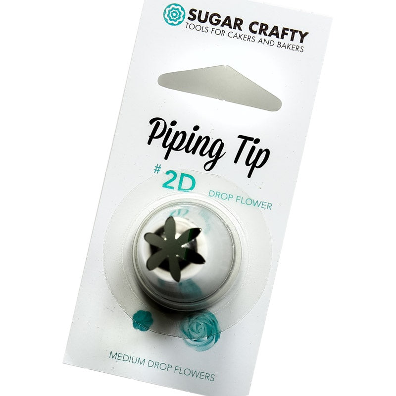Sugar Crafty Piping Tip #2D Drop Flower