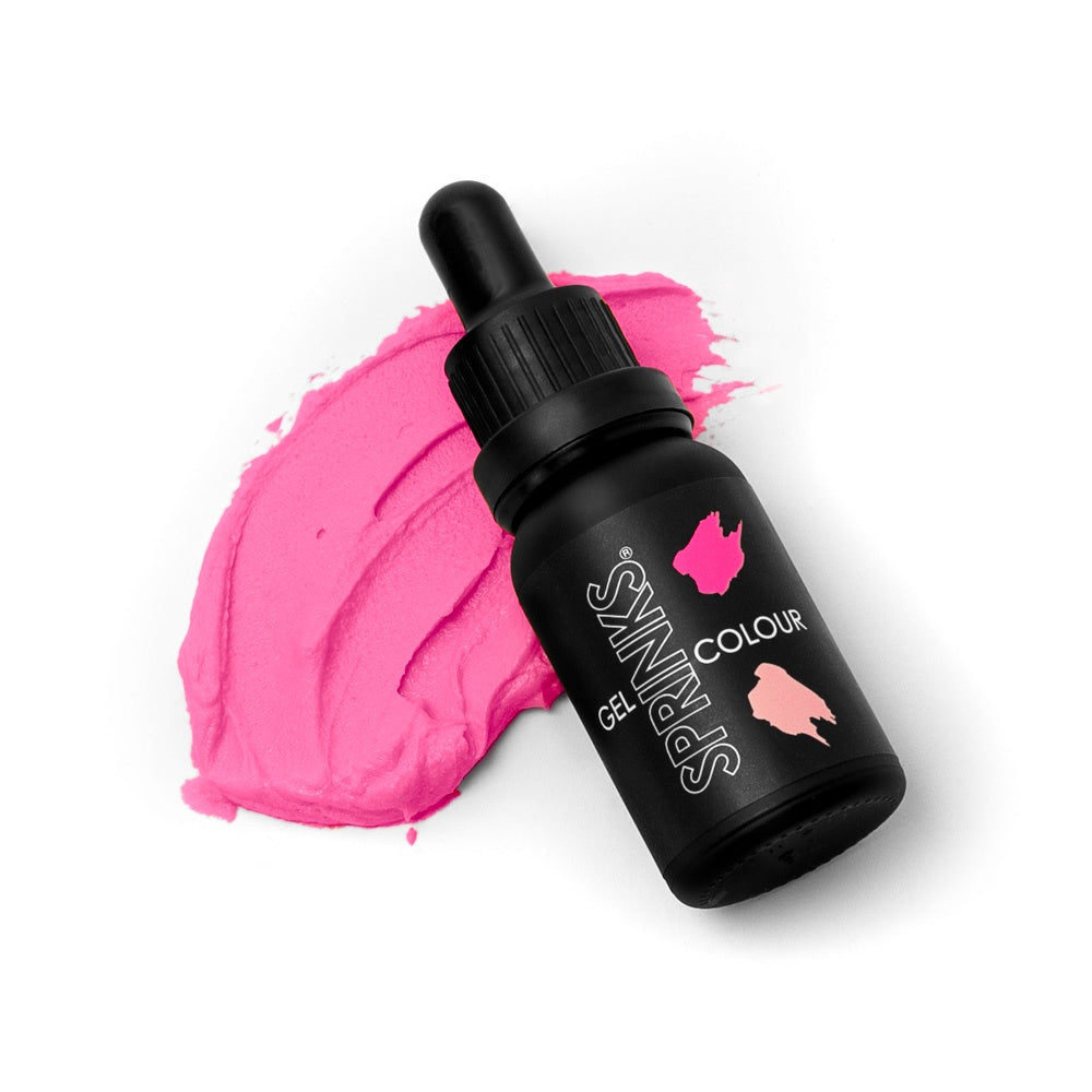 Sprinks Gel Colour - Hot Pink 15ml