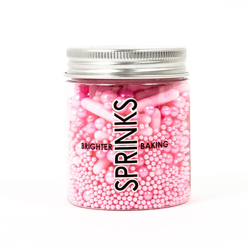 Sprinks - Bubble & Bounce Pink Sprinkles - 75g