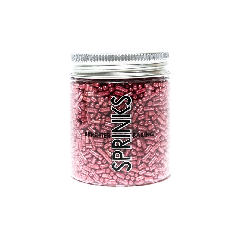 Sprinks - Jimmies 1mm Metallic Pink - 85g