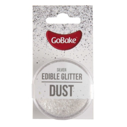 GoBake Glitter Dust Silver - 2g