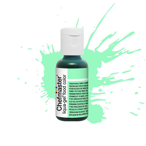 Chefmaster Liqua-Gel Mint Green