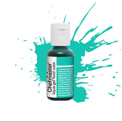 Chefmaster Liqua-Gel Turquoise