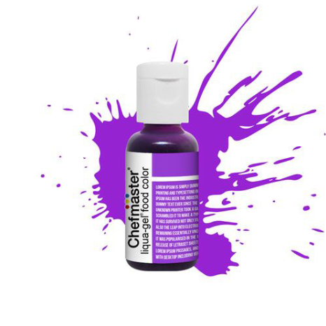 Chefmaster Liqua-Gel Violet