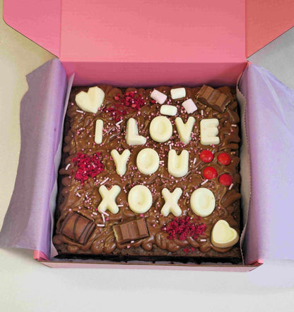 Custom Message Brownie