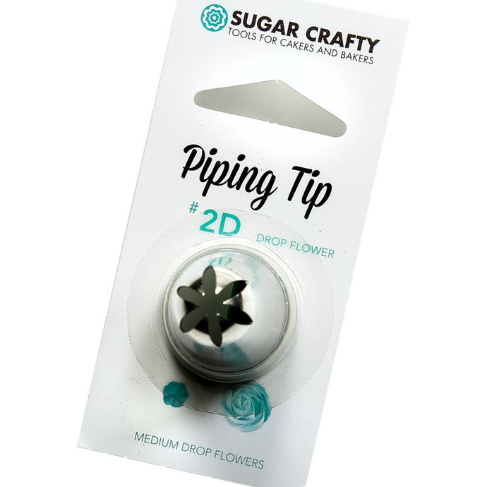 Sugar Crafty Piping Tip #2D Drop Flower