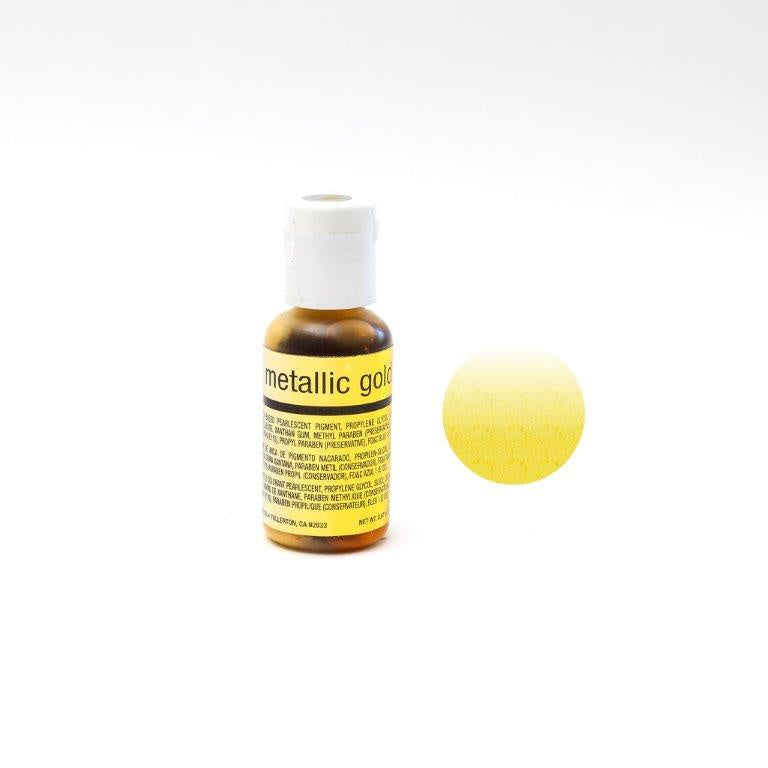 Chefmaster Airbrush Colour - Metallic Gold 19g