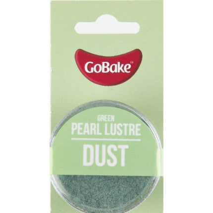 GoBake Lustre Dust Green - 2g
