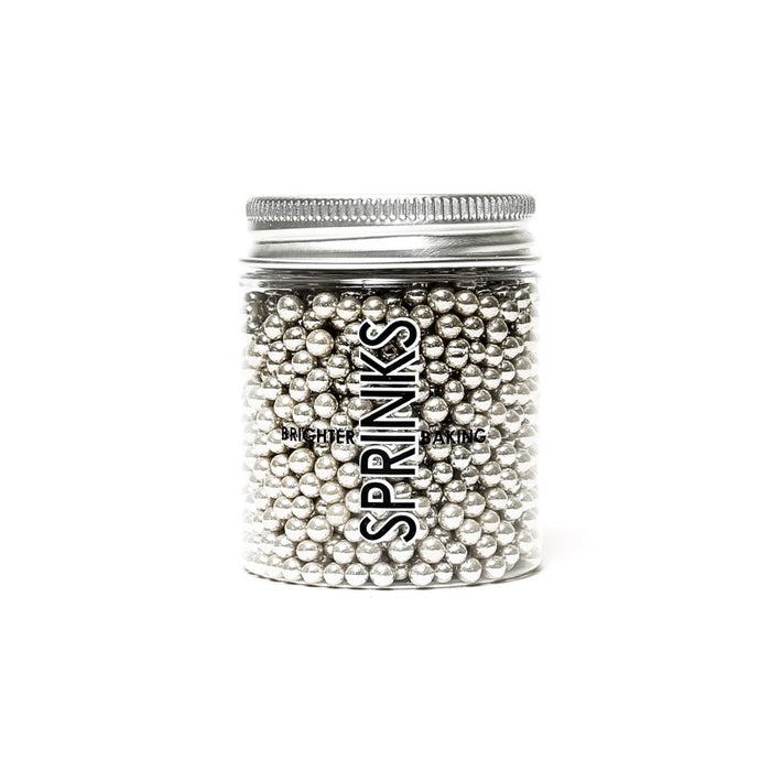 Sprinks - Cachous Silver 4mm - 85g
