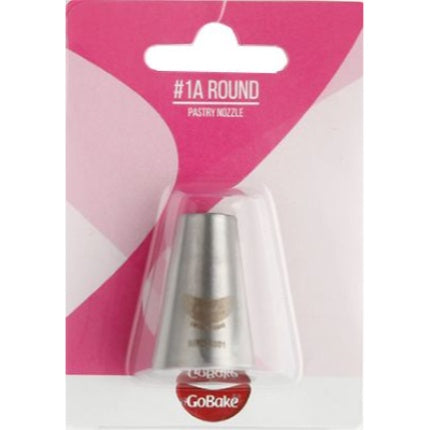 GoBake Pastry Nozzle 1A Round