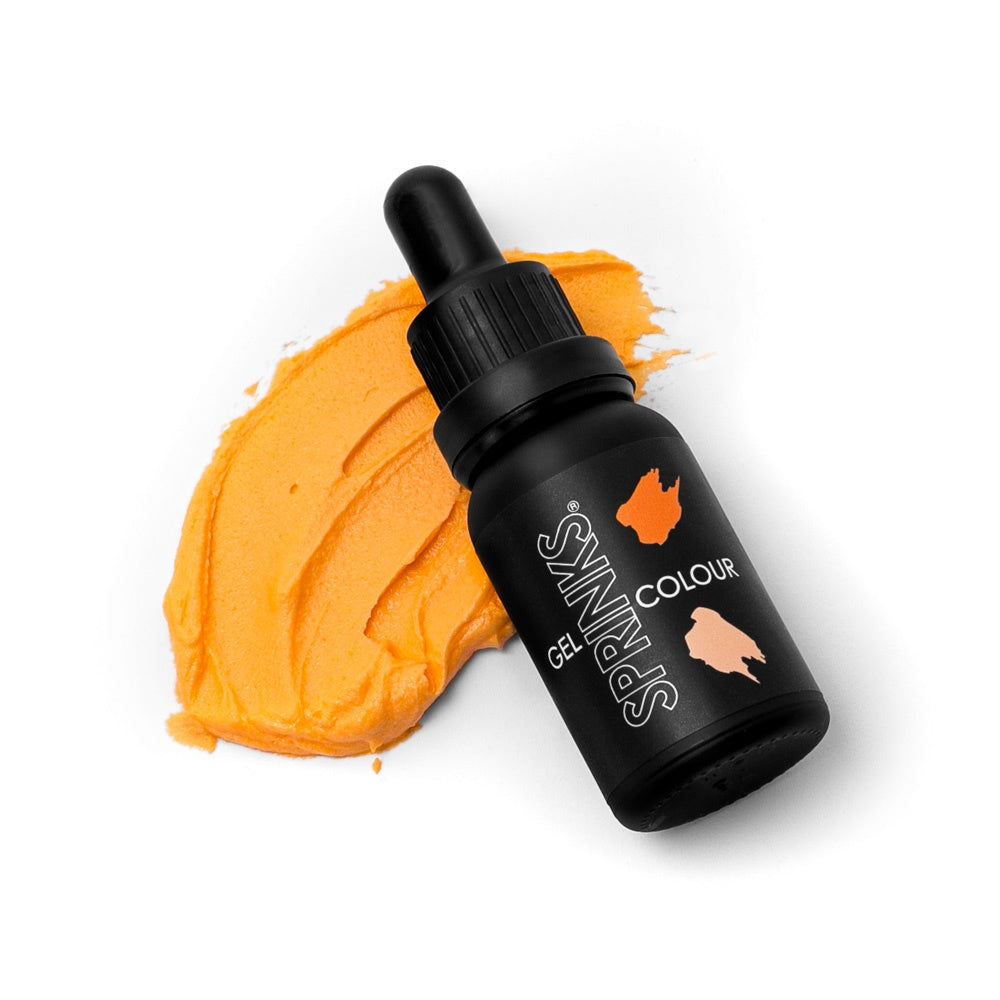 Sprinks Gel Colour - Sunset Orange 15ml