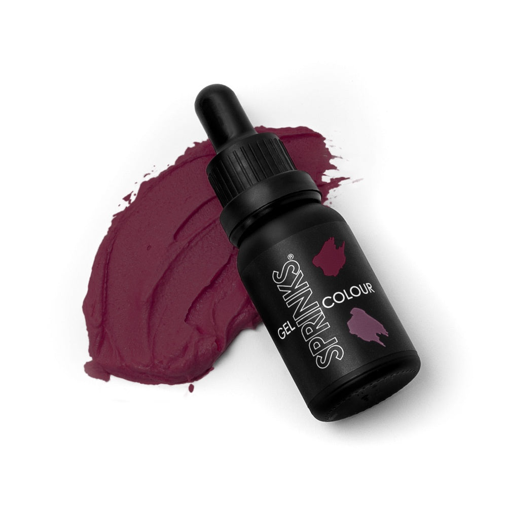 Sprinks Gel Colour - Maroon 15ml