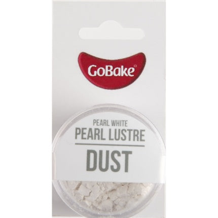 GoBake Lustre Dust Pearl White - 2g