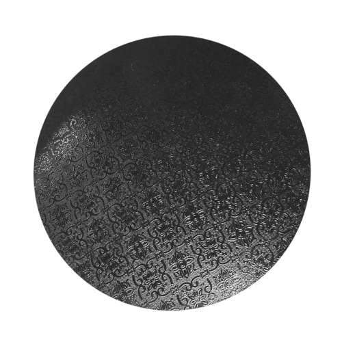 Black Round Masonite Board 4mm