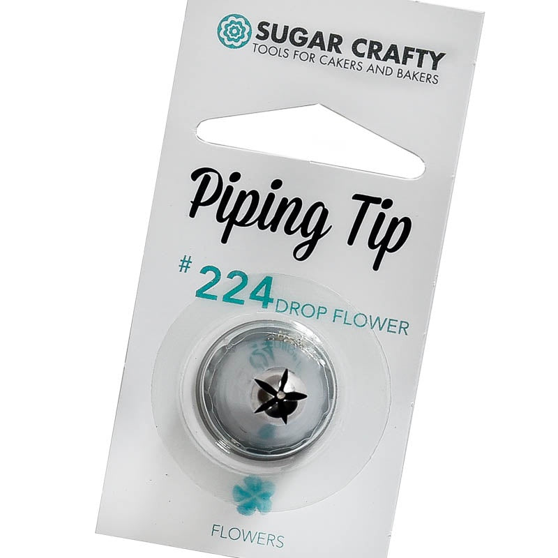 Sugar Crafty Piping Tip #224 Drop Flower