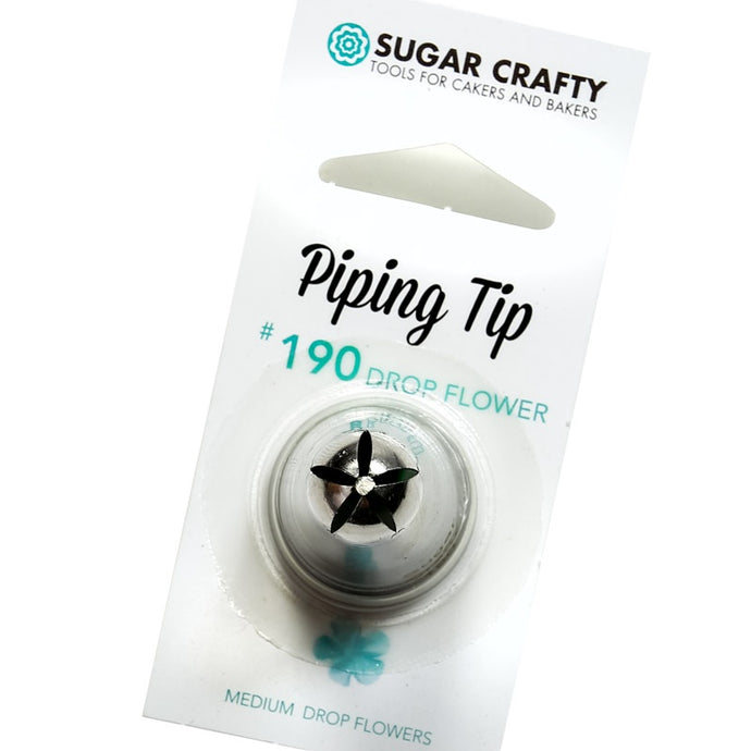 Sugar Crafty Piping Tip #190 Drop Flower