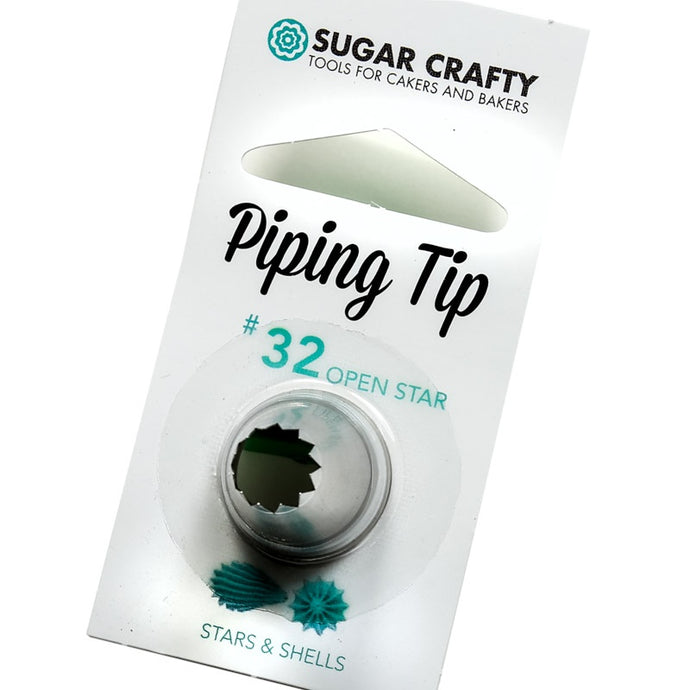 Sugar Crafty Piping Tip #32 Open Star