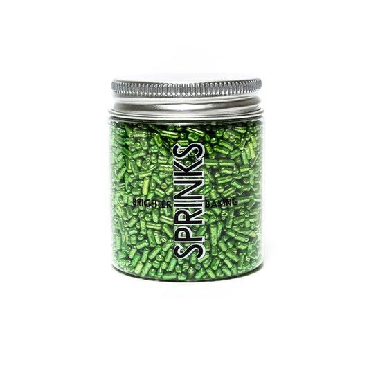 Sprinks - Jimmies 1mm Metallic Green - 85g