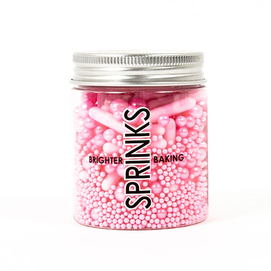 Sprinks - Bubble & Bounce Pink Sprinkles - 75g
