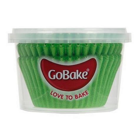 GoBake Baking Cups - Green (pack of 72)