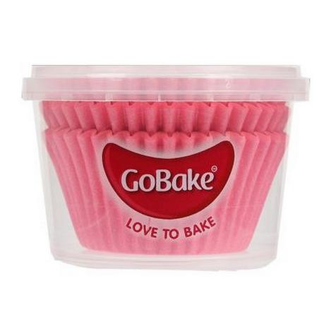 GoBake Baking Cups - Pink (pack of 72)