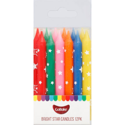 GoBake Candles - Bright Star - 8cm (pack of 12)