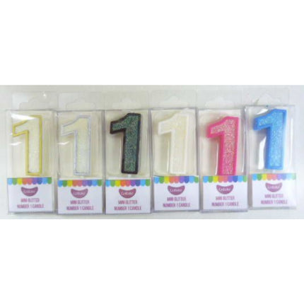 GoBake Candles - Mini Number 1