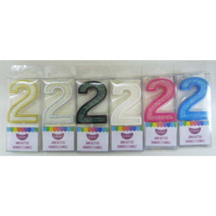 GoBake Candles - Mini Number 2