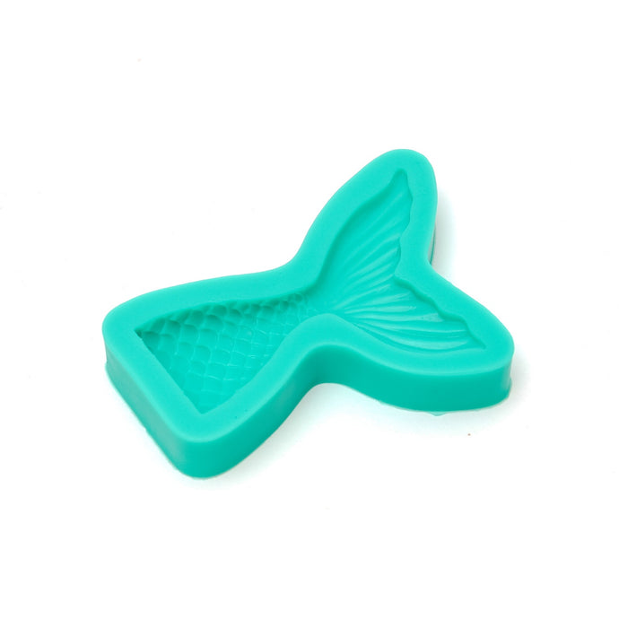 Silicone Mould - Large Mermaid Tail - 95mm