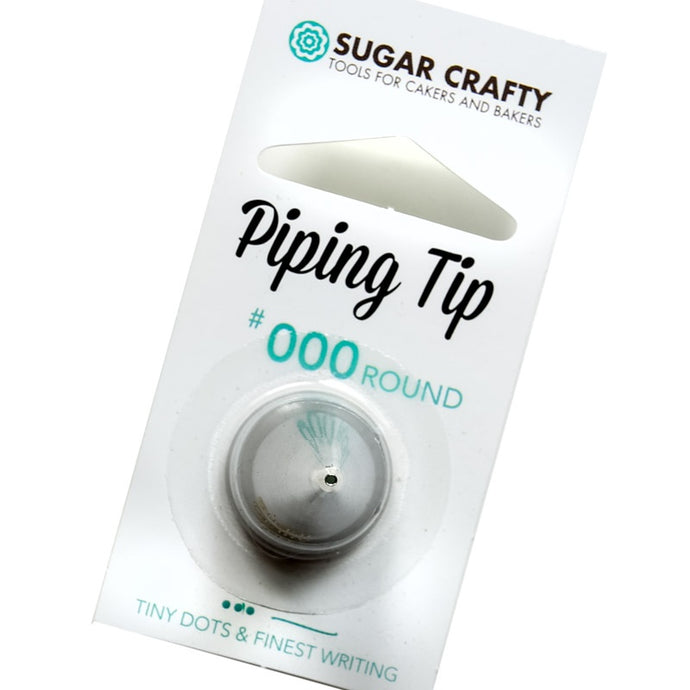 Sugar Crafty Piping Tip #000 Round