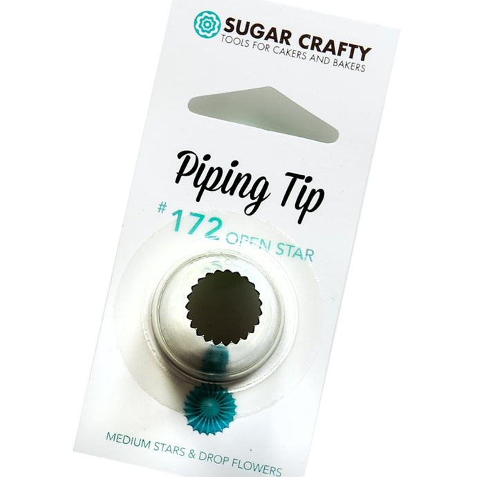 Sugar Crafty Piping Tip #172 Open Star
