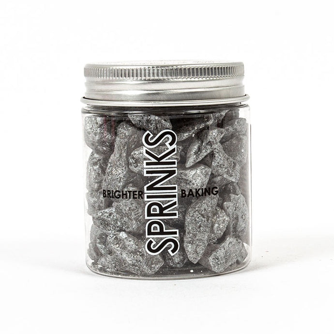 Sprinks - Silver Large Rock Sugar Sprinkles
