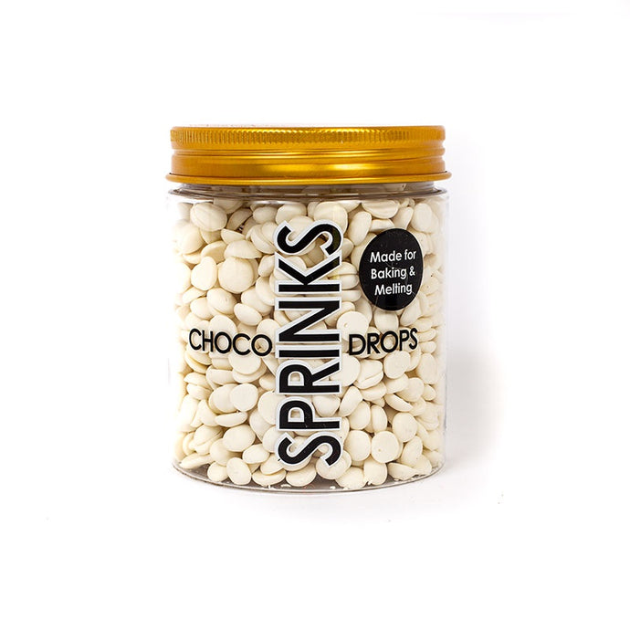 Sprinks - Choco Drops - Bright White (200g)