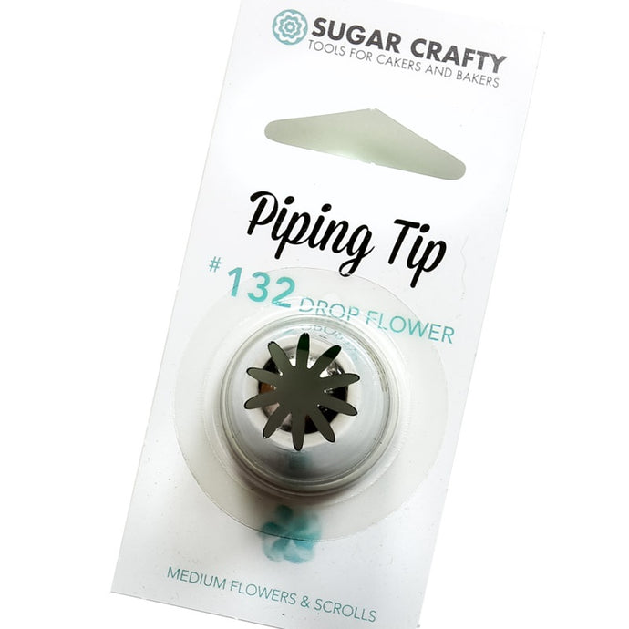 Sugar Crafty Piping Tip #132 Drop Flower
