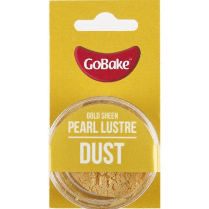 GoBake Lustre Dust Gold Sheen - 2g