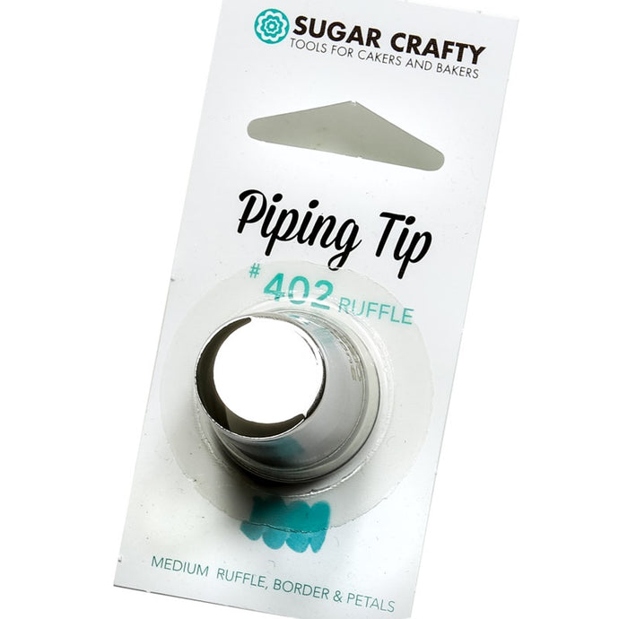 Sugar Crafty Piping Tip #402 Ruffle