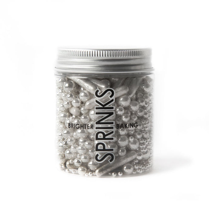 Sprinks - Bubble & Bounce Silver Sprinkles - 75g