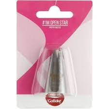 GoBake Pastry Nozzle 1M Open Star