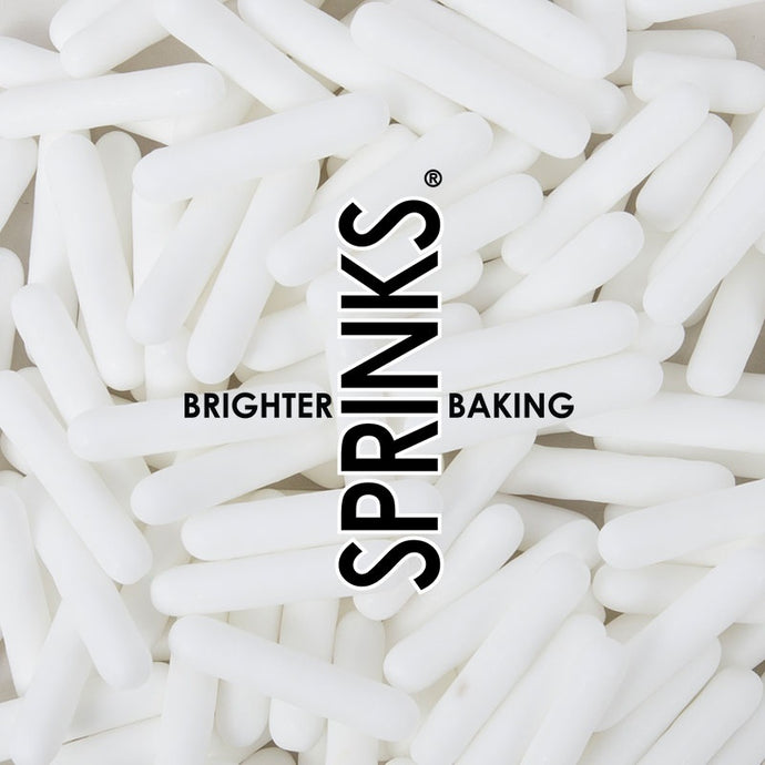 Sprinks - Matte White Rods - 70g
