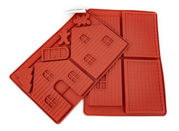 Large Gingerbread House Silicone Mould