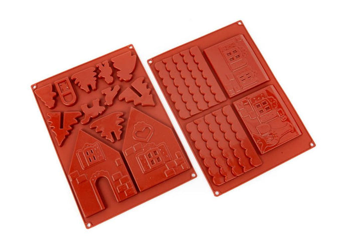 Small Gingerbread House Silicon Mould